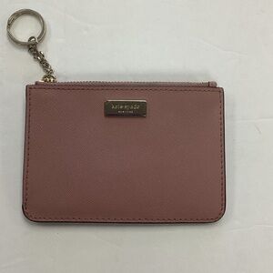 Kate Spade Blush Card Holder with Keychain